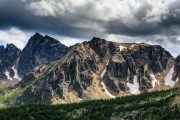 Cathedral Lakes Mountain Ridge