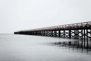 Pier into the mist
