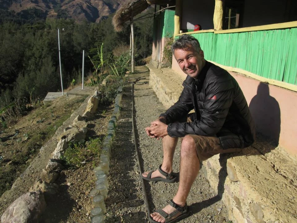 Andrew in Timor Leste